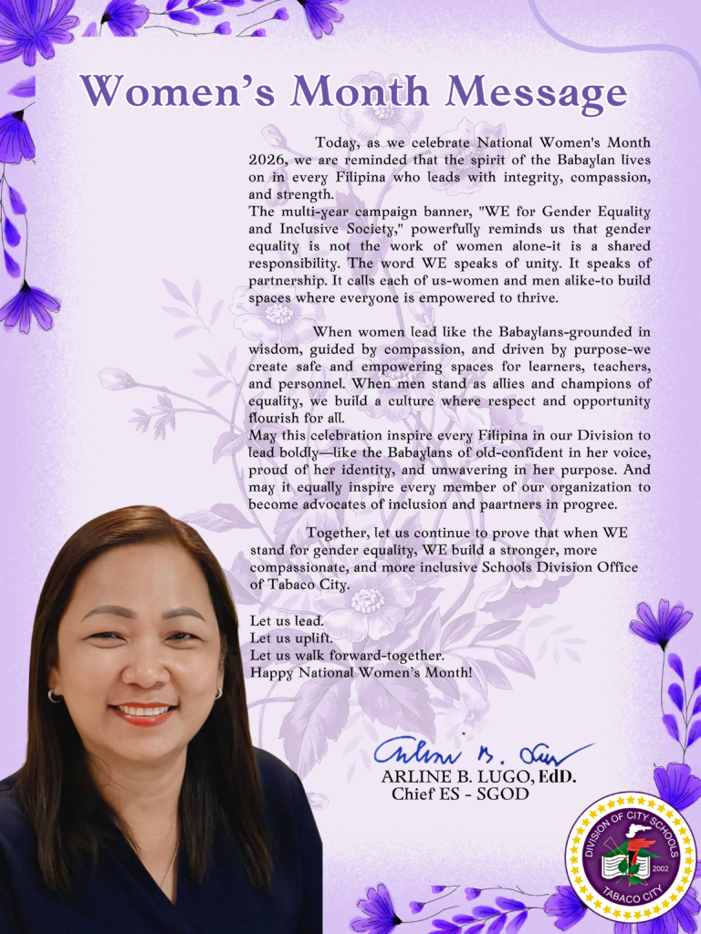 Copy of Ma'am Fati Grad Message